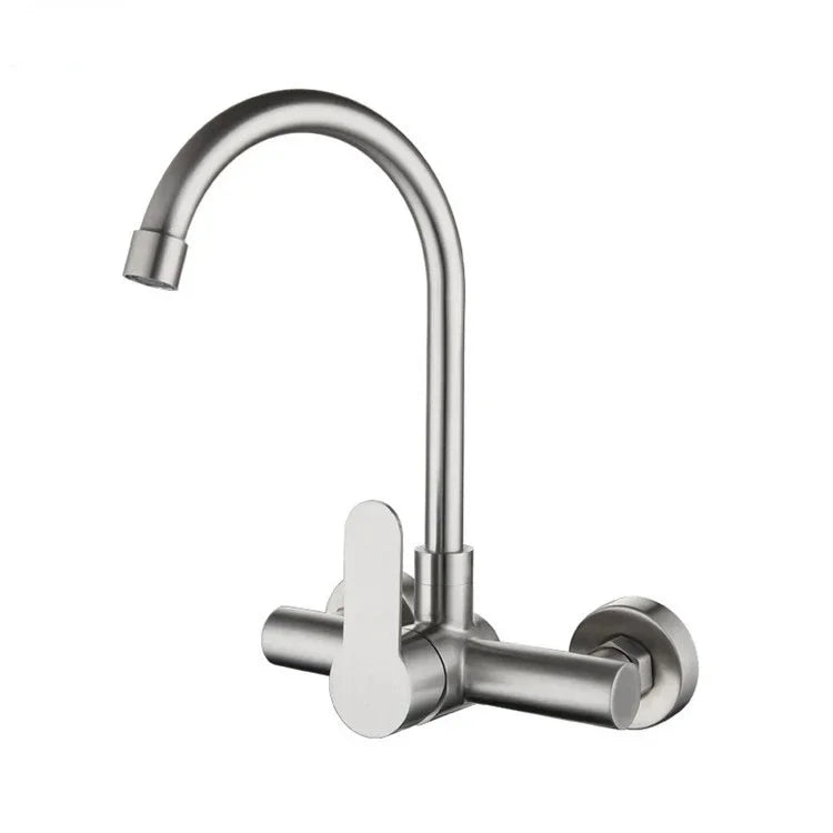 Wall-Mounted Kitchen Faucet