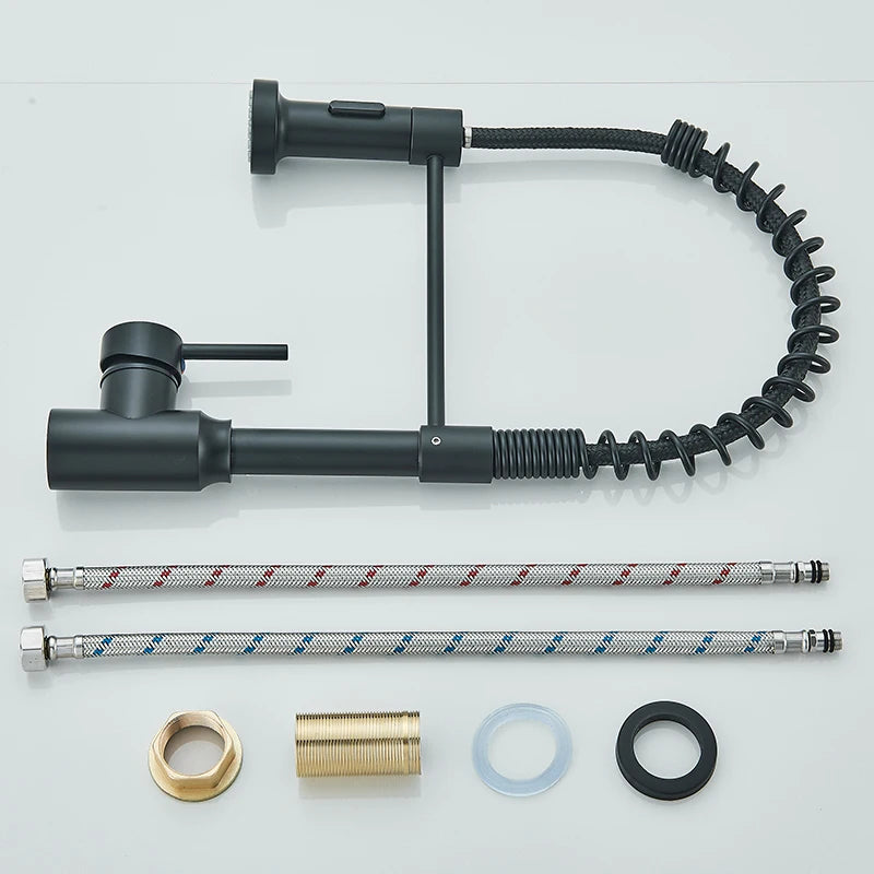 Pro-Series Pull-Down Kitchen Faucet – 360° Spring Design