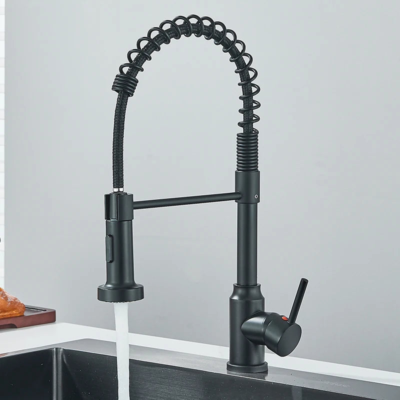 Pro-Series Pull-Down Kitchen Faucet – 360° Spring Design