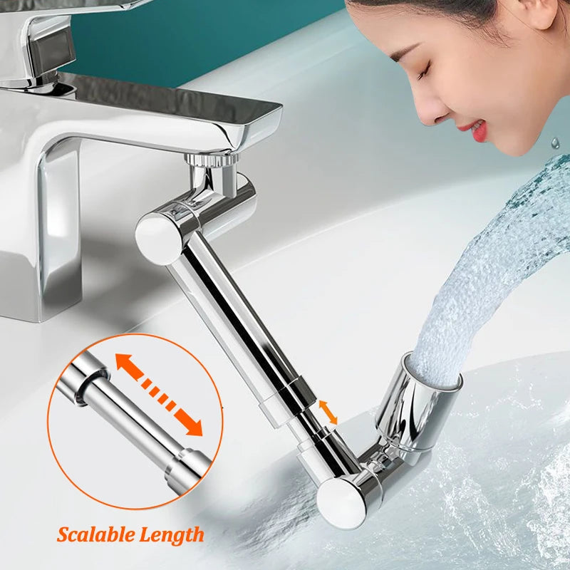 Universal Multi-Jointed Faucet Aerator
