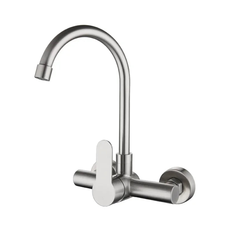 Wall-Mounted Kitchen Faucet