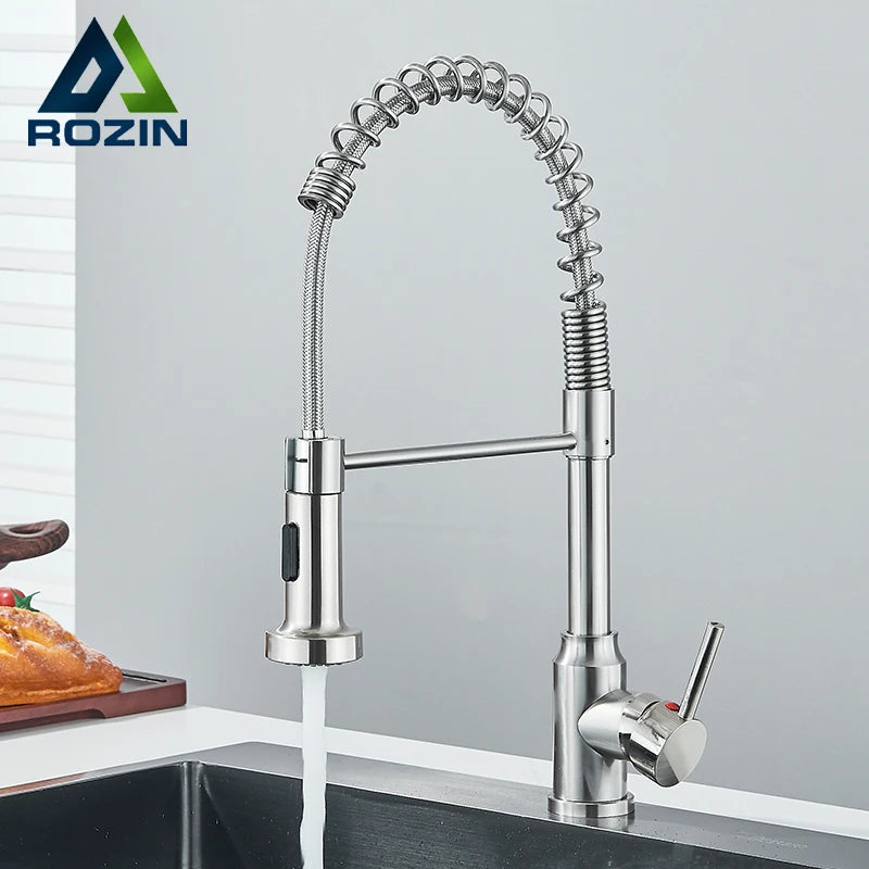 Pro-Series Pull-Down Kitchen Faucet – 360° Spring Design